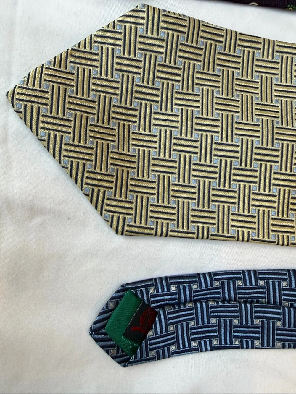 Lot 5 100% Silk Ties Tommy Hilfiger Jos A Bank Palatina Fanti USA